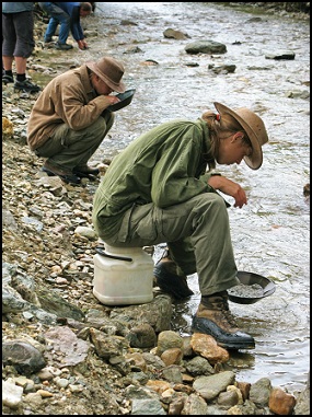 Visitors Panning for Gold 3666251931